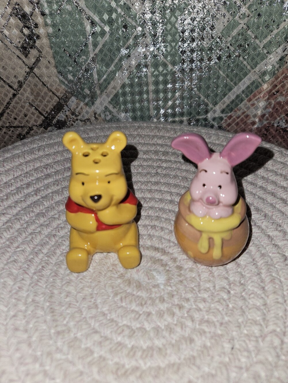 Disney Winnie the Pooh and Piglet Salt & Pepper Shakers